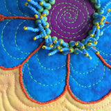 Online Course: Bead It Like You Mean It pt 1, the basics of beading on fabric