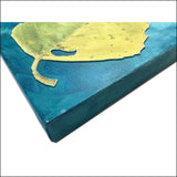 Original Artwork: Glory XI one large yellow birch