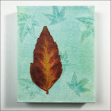 Original Artwork: Glory XVII one red leaf