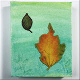 Original Artwork: Glory XVII tattered and tiny green