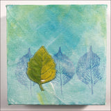 Original Artwork: Glory XXIII one lone birch leaf