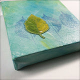 Original Artwork: Glory XXIII one lone birch leaf