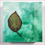 Original Artwork: Glory XXII one green leaf