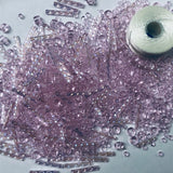 Beautiful Bag of Beads: pink and clear or pearl