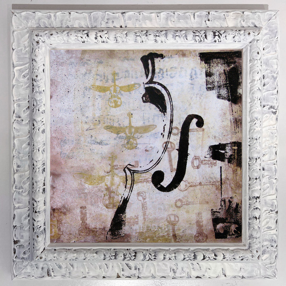 Original Artwork: Key of F, Signature Series – Lyric Art