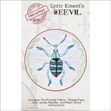 Embroidery Kit by Lyric Kinard All Buggy - Weevil