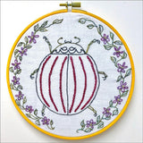 Embroidery Kit by Lyric Kinard All Buggy - Ladybeetle