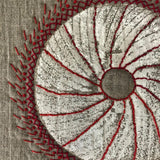 Art by Lyric Montgomery Kinard Mill Wheel Quarter Dress III