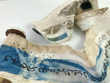 textile art stitched scroll by lyric kinard