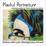 Online Course: Playful Portraiture, making faces from photos to fabric