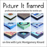 Online Course: Picture It Framed, professional presentations for textile art
