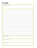 Creative Educators Yearly Planner (no dates) - PDF file for printing at home digital download