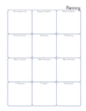 Creative Educators Yearly Planner (no dates) - PDF file for printing at home digital download