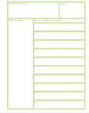 Creative Educators Yearly Planner (no dates) - PDF file for printing at home digital download