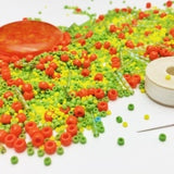Online Course: Bead It Like You Mean It pt 1, the basics of beading on fabric