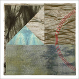 Original Artwork: Shibori with Red Circles
