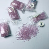 Beautiful Bag of Beads: pink