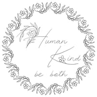 Lyric Kinard Embroidery Kit Threads of Change HUMAN KIND BE BOTH